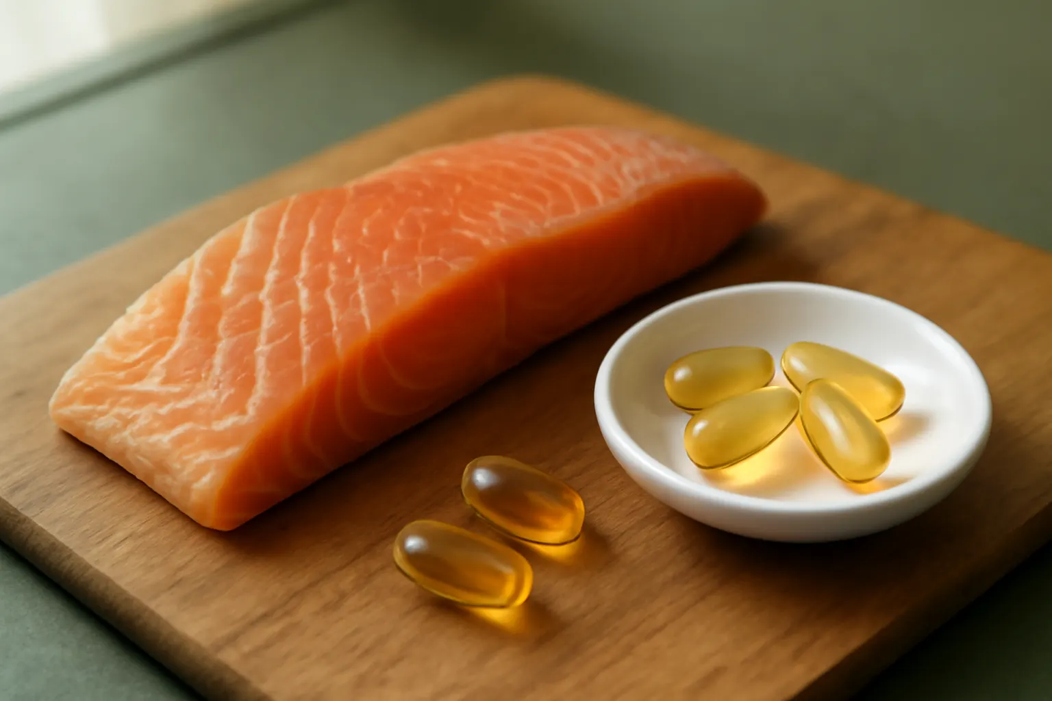Ômega-3: Peixes gordurosos e cápsulas, fonte de saúde cardiovascular e cerebral